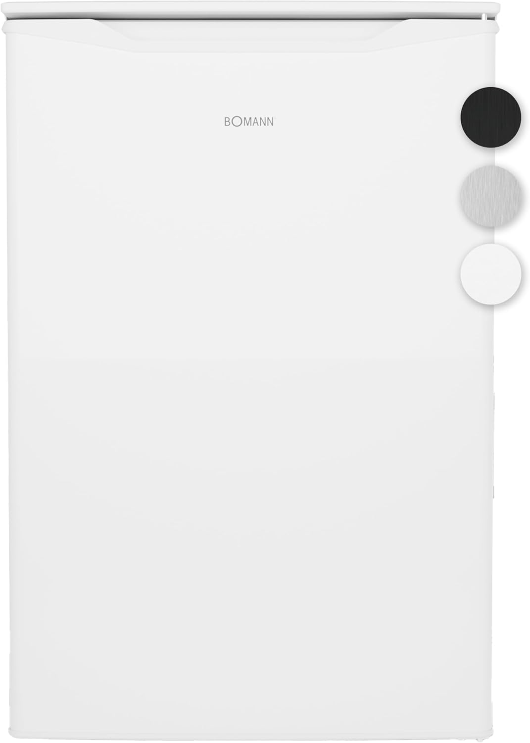 Bomann® Gefrierschrank | 87 L | energieeffizient, leise & klein | ≤ -18 °C, stufenlos regelbar | 3 Schubladen & Eiswürfelschale | 4-Sterne-Gefrierfach, Türanschlag wechselbar | GS 7253 weiß