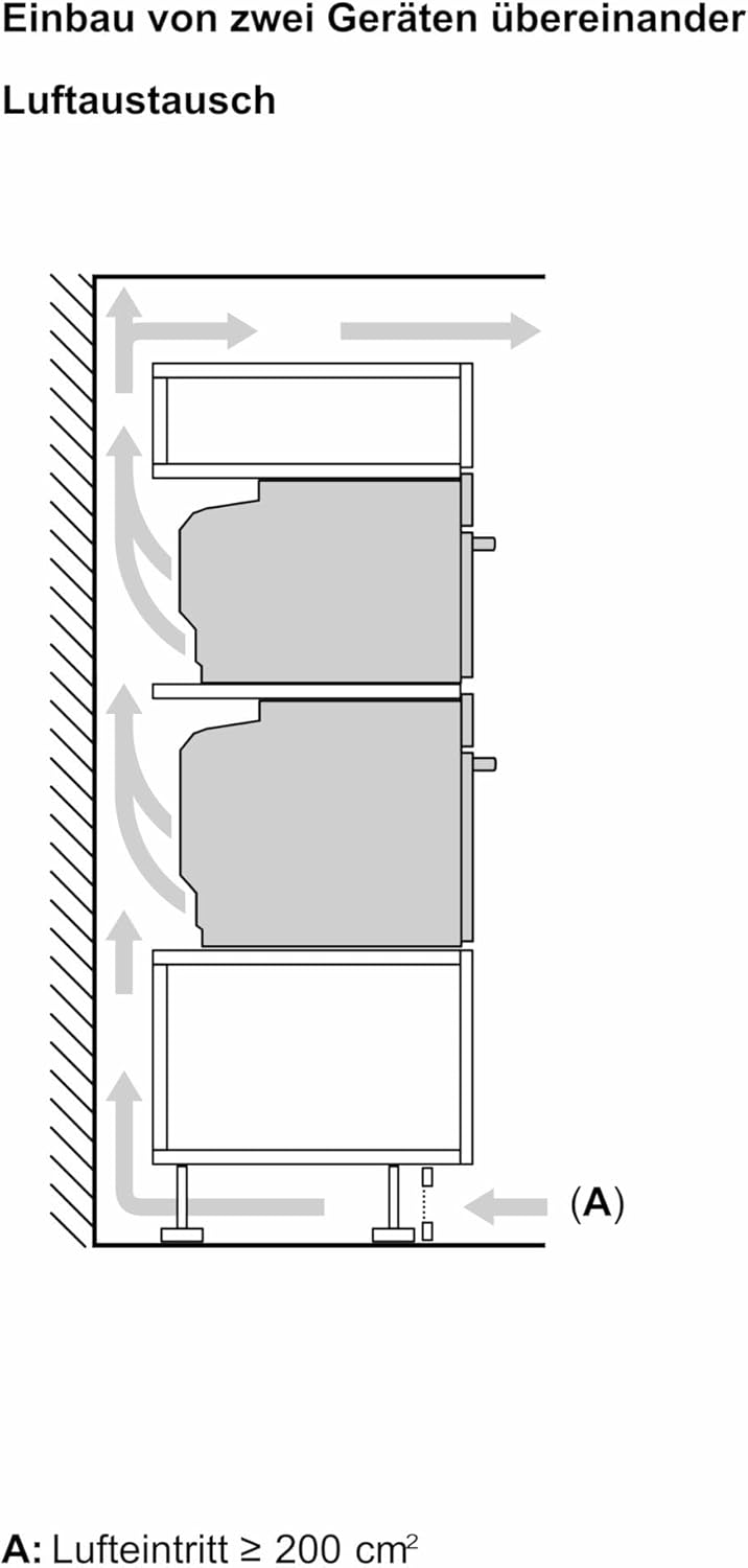 Siemens HB774G1B1, Stiftung Warentest Testsieger*, iQ700 Smarter Einbau-Backofen 60x60 cm, Made in Germany, activeClean Pyrolyse & humidClean Hydrolyse, Air Fry, Automatikprogramme, Touchscreen