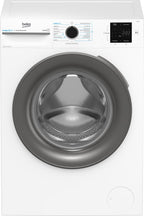 Beko BM3WFOE841PSA freistehende Waschmaschine, Waschvollautomat, 8 kg, Schleuderwahl 1400 U/min, AddXtra, SteamCure, Coldwash Wasser-& Zeitersparnis, Weiß