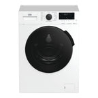 Beko BM3WFOE841PSA freistehende Waschmaschine, Waschvollautomat, 8 kg, Schleuderwahl 1400 U/min, AddXtra, SteamCure, Coldwash Wasser-& Zeitersparnis, Weiß