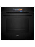 Siemens HB774G1B1, Stiftung Warentest Testsieger*, iQ700 Smarter Einbau-Backofen 60x60 cm, Made in Germany, activeClean Pyrolyse & humidClean Hydrolyse, Air Fry, Automatikprogramme, Touchscreen