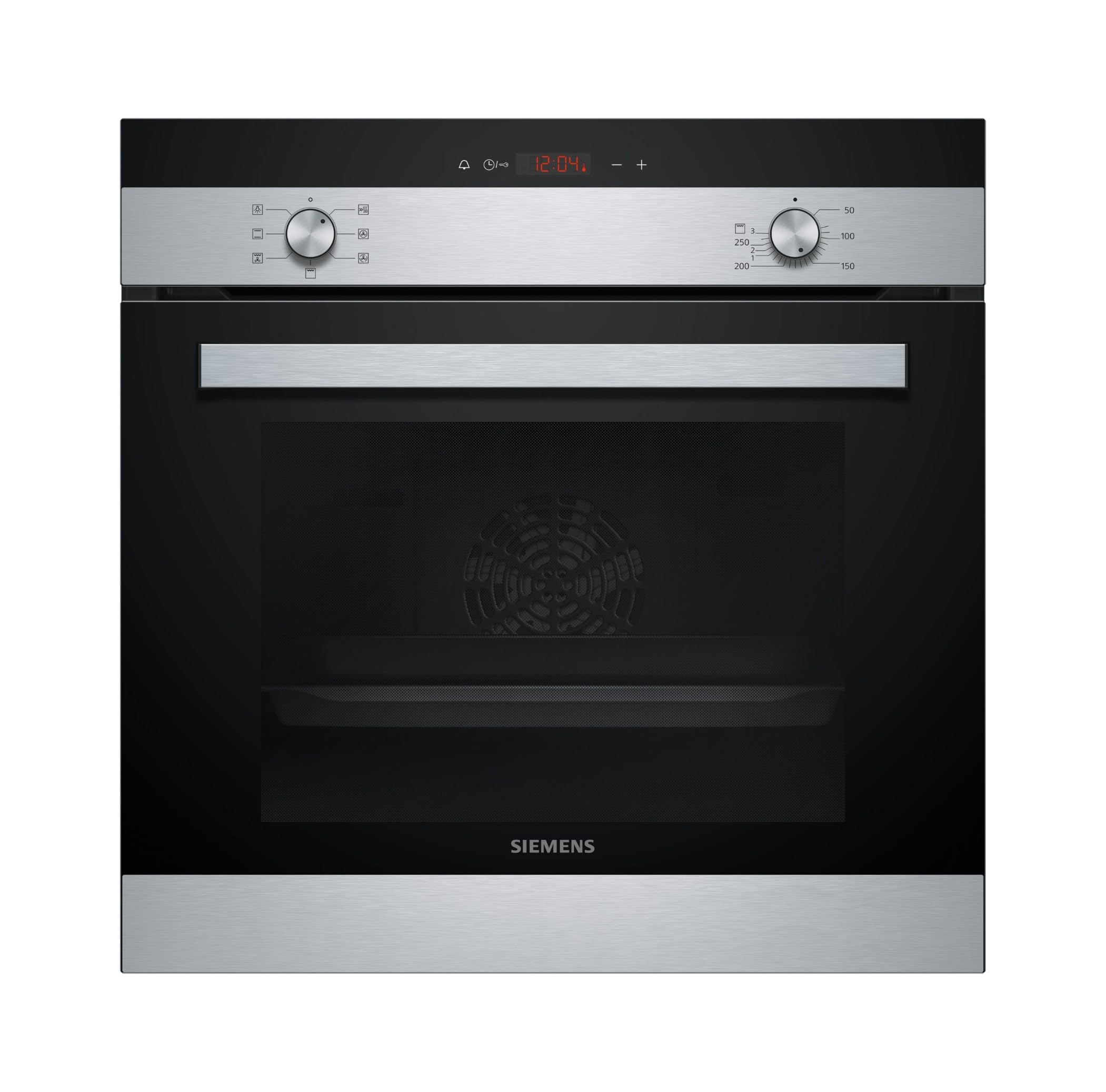 Siemens HB774G1B1, Stiftung Warentest Testsieger*, iQ700 Smarter Einbau-Backofen 60x60 cm, Made in Germany, activeClean Pyrolyse & humidClean Hydrolyse, Air Fry, Automatikprogramme, Touchscreen
