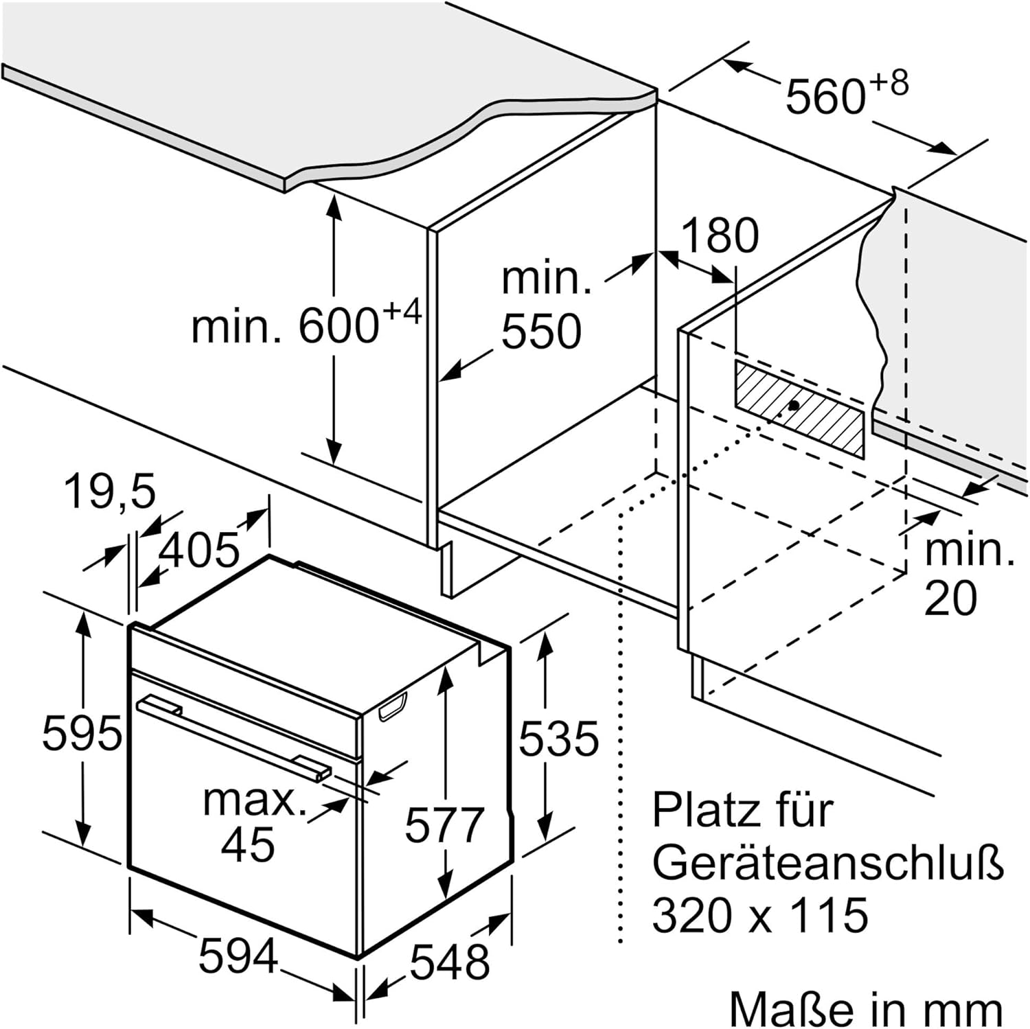 Siemens HB774G1B1, Stiftung Warentest Testsieger*, iQ700 Smarter Einbau-Backofen 60x60 cm, Made in Germany, activeClean Pyrolyse & humidClean Hydrolyse, Air Fry, Automatikprogramme, Touchscreen