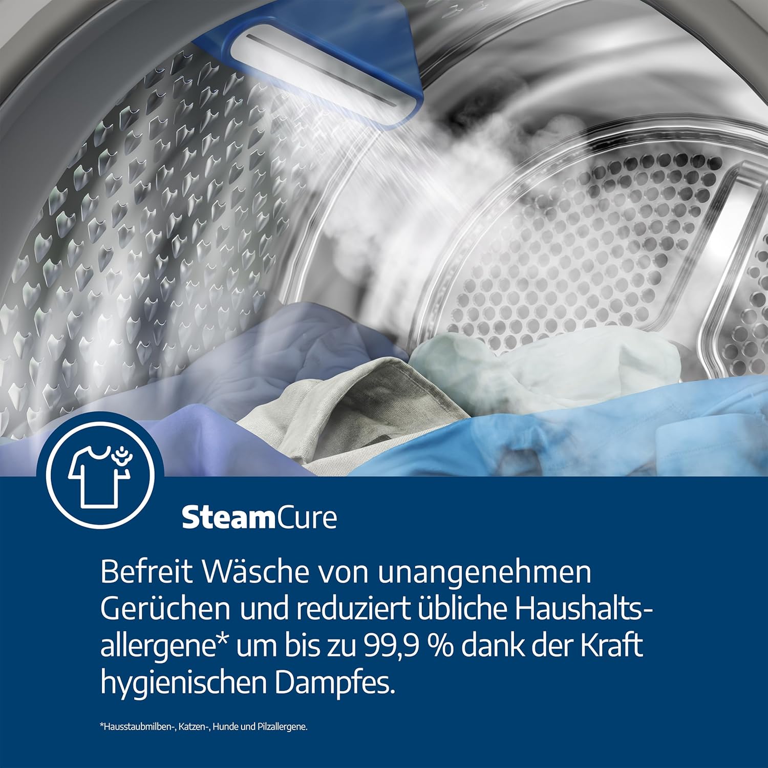 Beko BM3WFOE841PSA freistehende Waschmaschine, Waschvollautomat, 8 kg, Schleuderwahl 1400 U/min, AddXtra, SteamCure, Coldwash Wasser-& Zeitersparnis, Weiß