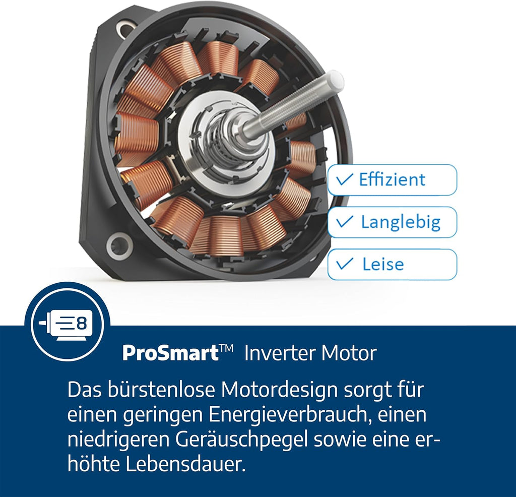 Beko BM3WFOE841PSA freistehende Waschmaschine, Waschvollautomat, 8 kg, Schleuderwahl 1400 U/min, AddXtra, SteamCure, Coldwash Wasser-& Zeitersparnis, Weiß