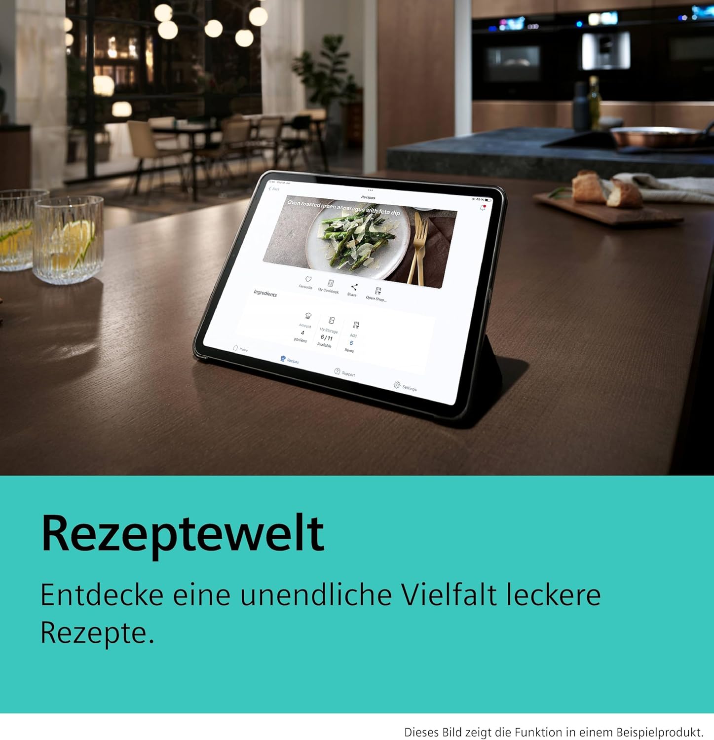 Siemens HB774G1B1, Stiftung Warentest Testsieger*, iQ700 Smarter Einbau-Backofen 60x60 cm, Made in Germany, activeClean Pyrolyse & humidClean Hydrolyse, Air Fry, Automatikprogramme, Touchscreen